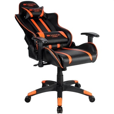 Canyon GC-3 Fobos GC-3 fekete-narancs gamer szék Canyon GC-3 Fobos GC-3 fekete-narancs gamer szék