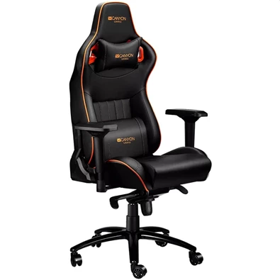 Canyon G?-5 Corax G?-5 fekete-narancs gamer szék Canyon G?-5 Corax G?-5 fekete-narancs gamer szék