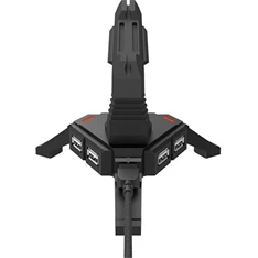 Canyon MW-100 Bungee USB gaming hub / egérkábel-rendező fekete Canyon MW-100 Bungee USB gaming hub / egérkábel-rendező fekete