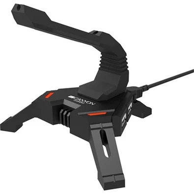 Canyon MW-100 Bungee USB gaming hub / egérkábel-rendező fekete Canyon MW-100 Bungee USB gaming hub / egérkábel-rendező fekete