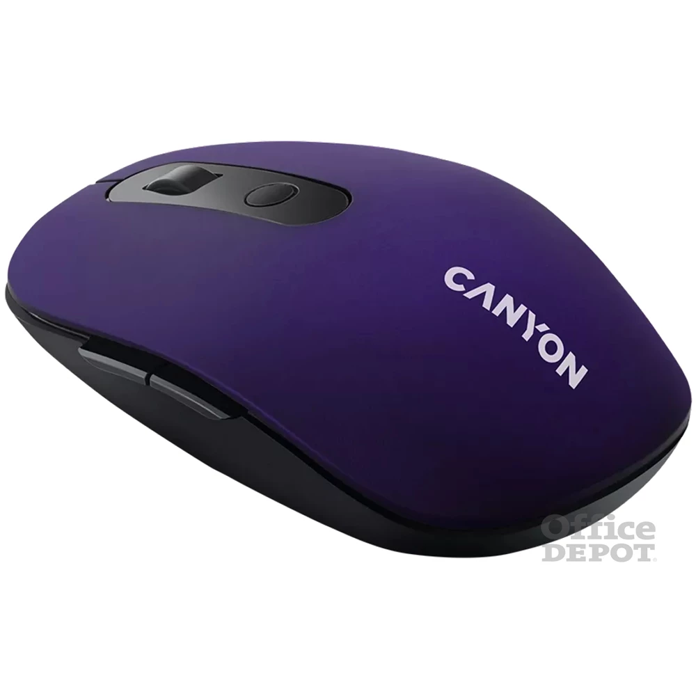 Canyon MW-9 optikai Bluetooth / vezeték nélküli egér lila-fekete