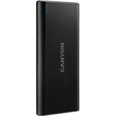 Canyon PB-108 10000mAh LiPo (Lightning bemenet) fekete power bank Canyon PB-108 10000mAh LiPo (Lightning bemenet) fekete power bank