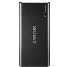 Canyon PB-108 10000mAh LiPo (Lightning bemenet) fekete power bank Canyon PB-108 10000mAh LiPo (Lightning bemenet) fekete power bank