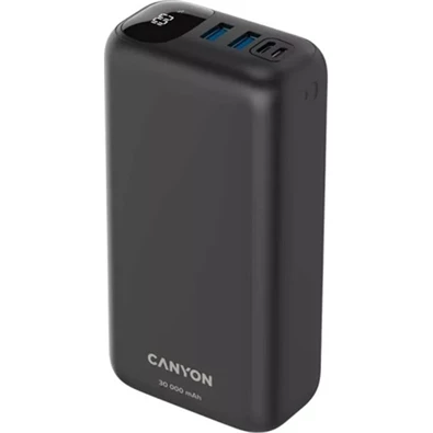 Canyon PD-301 30000mAh LiPo powerbank fekete Canyon PD-301 30000mAh LiPo powerbank fekete