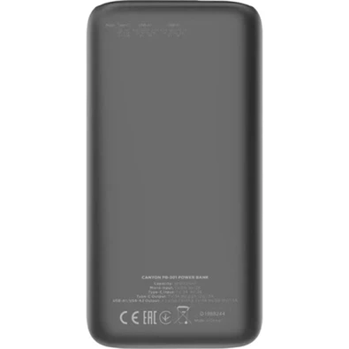 Canyon PD-301 30000mAh LiPo powerbank fekete Canyon PD-301 30000mAh LiPo powerbank fekete