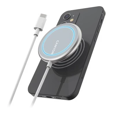 Canyon WS-100 15W univerzális vezeték nélküli töltő adapter (Qi) Canyon WS-100 15W univerzális vezeték nélküli töltő adapter (Qi)