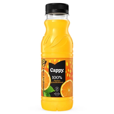 Cappy narancs 0,33l PET palackos gyümölcslé Cappy narancs 0,33l PET palackos gyümölcslé