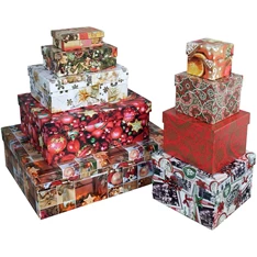 Cardex 16x3x2cm tollhoz vegyes mintás díszdoboz