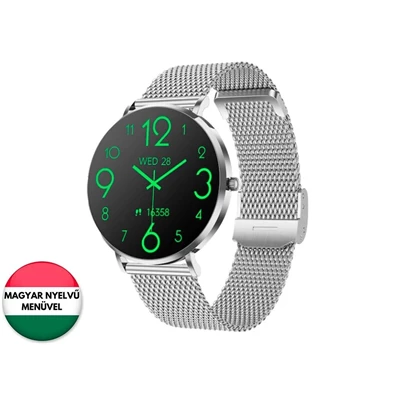 Carneo Phoenix HR+ Ultra thin 2nd gen ezüst okosóra Carneo Phoenix HR+ Ultra thin 2nd gen ezüst okosóra