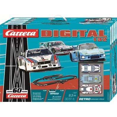 Carrera Digital 132 Retro Grand Prix 30031 autópálya Carrera Digital 132 Retro Grand Prix 30031 autópálya