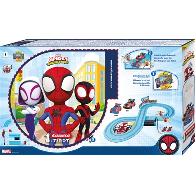 Carrera FIRST Spidey Web Spin 63049 autópálya Carrera FIRST Spidey Web Spin 63049 autópálya