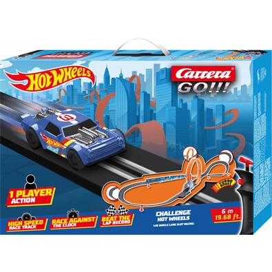 Carrera GO!!! Challenger Hot Wheels 68000 autópálya