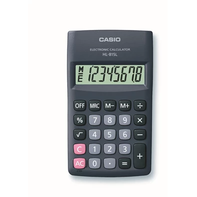 Casio HL-815L Zsebszámológép Casio HL-815L Zsebszámológép