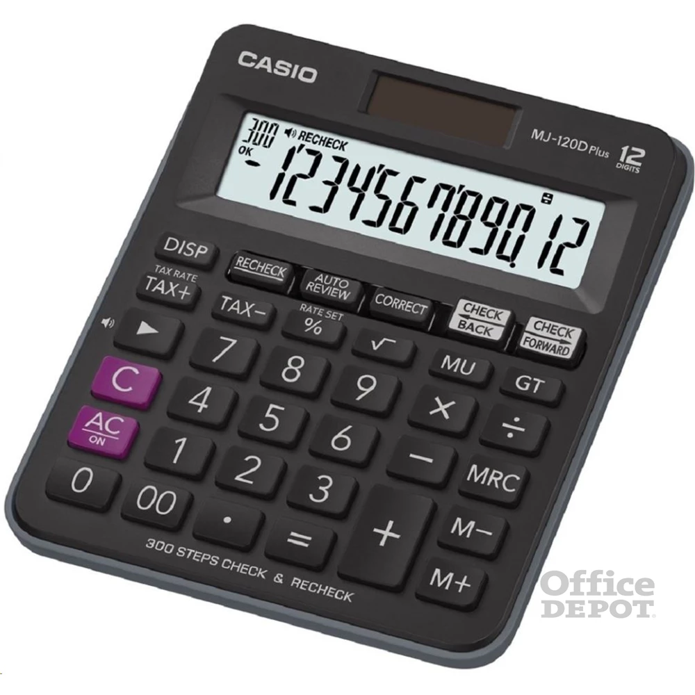Casio MJ-120D plus asztali számológép