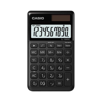 Casio SL-1000SC-BK zsebszámológép Casio SL-1000SC-BK zsebszámológép