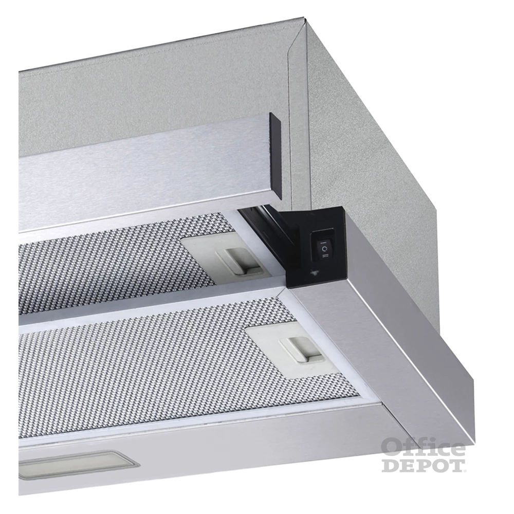 Cata TFB-5160 X inox, beépíthető, kihúzható, méret:59,5 cm, teleszkópos, zajszint:61 dB, páraelszívó