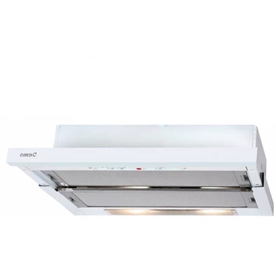 Cata TF-5260 WH/L fehér páraelszívó + FA 125/3 bekötőszett Cata TF-5260 WH/L fehér páraelszívó + FA 125/3 bekötőszett