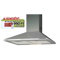 Cata V-600 X/L inox fali páraelszívó + BK150 ECO bekötőszett Cata V-600 X/L inox fali páraelszívó + BK150 ECO bekötőszett
