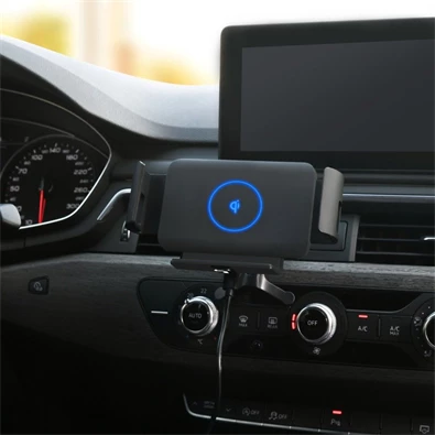 Cellect CEL-CAR-HOLDER-S1 szélvédőre/szellőzőrácsra illeszthető vezeték nélküli töltő Cellect CEL-CAR-HOLDER-S1 szélvédőre/szellőzőrácsra illeszthető vezeték nélküli töltő