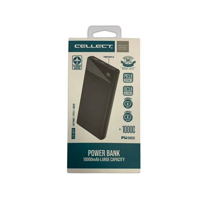 Cellect PR132 PD20W 10000mAh fekete power bank Cellect PR132 PD20W 10000mAh fekete power bank