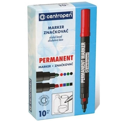 Centropen 8566 10db-os zöld permanent marker készlet Centropen 8566 10db-os zöld permanent marker készlet
