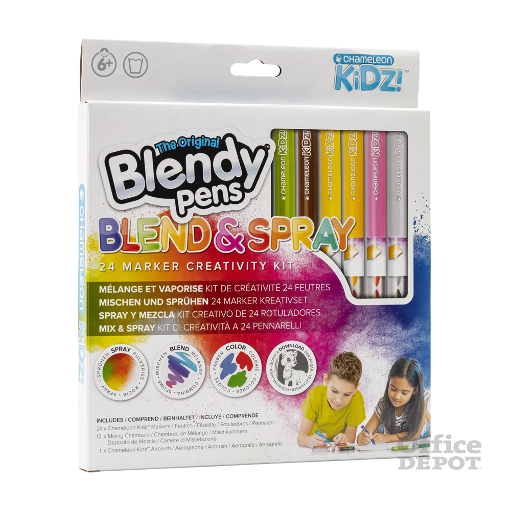 Blendy Pens Blend & Spray szett 24db filctoll