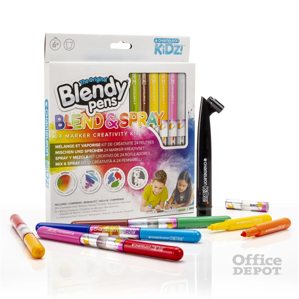 Blendy Pens Blend & Spray szett 24db filctoll