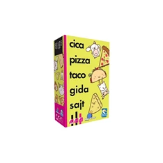 Cica, pizza, taco, gida, sajt kártyajáték Cica, pizza, taco, gida, sajt kártyajáték