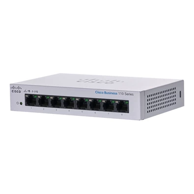 Cisco CBS110-8T-D 8x GbE LAN port nem menedzselhető switch Cisco CBS110-8T-D 8x GbE LAN port nem menedzselhető switch