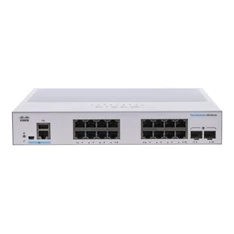 Cisco CBS250-16T-2G 16x GbE LAN 2x SFP port L2 menedzselhető switch Cisco CBS250-16T-2G 16x GbE LAN 2x SFP port L2 menedzselhető switch