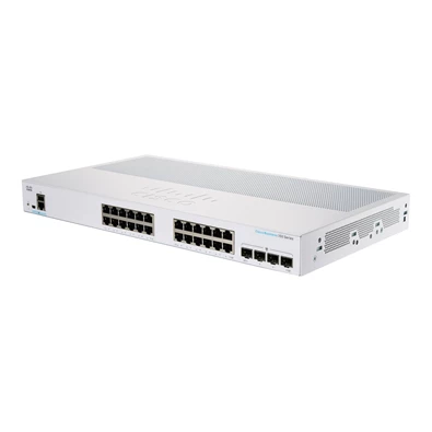 Cisco CBS350-24T-4G 24x GbE LAN 4x SFP port L3 menedzselhető switch Cisco CBS350-24T-4G 24x GbE LAN 4x SFP port L3 menedzselhető switch