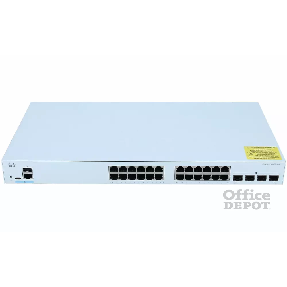 Cisco Catalyst C1300-24T-4G 24x GbE LAN 4xSFP port L3 menedzselhető switch