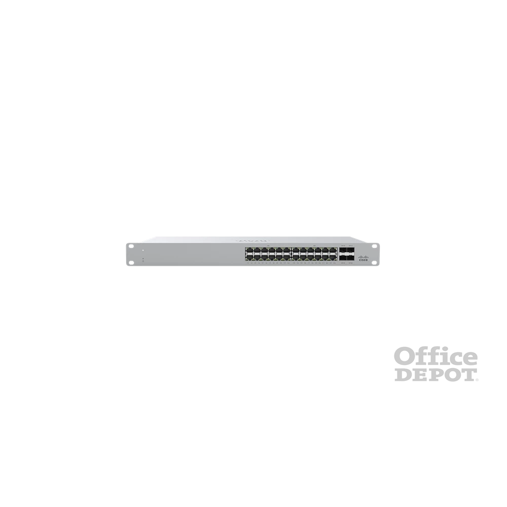Cisco Meraki MS120-24-HW 24x GbE LAN 4x SFP port L2 menedzselhető switch
