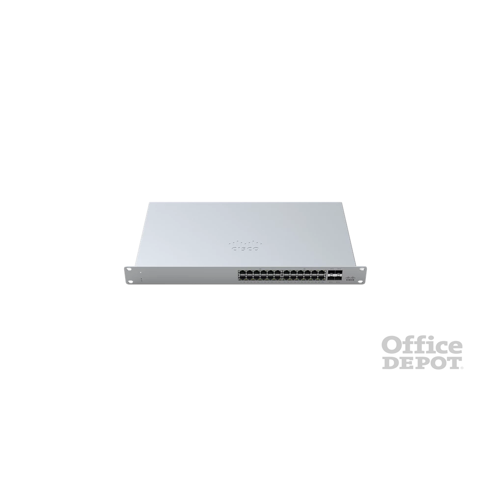 Cisco Meraki MS120-24-HW 24x GbE LAN 4x SFP port L2 menedzselhető switch