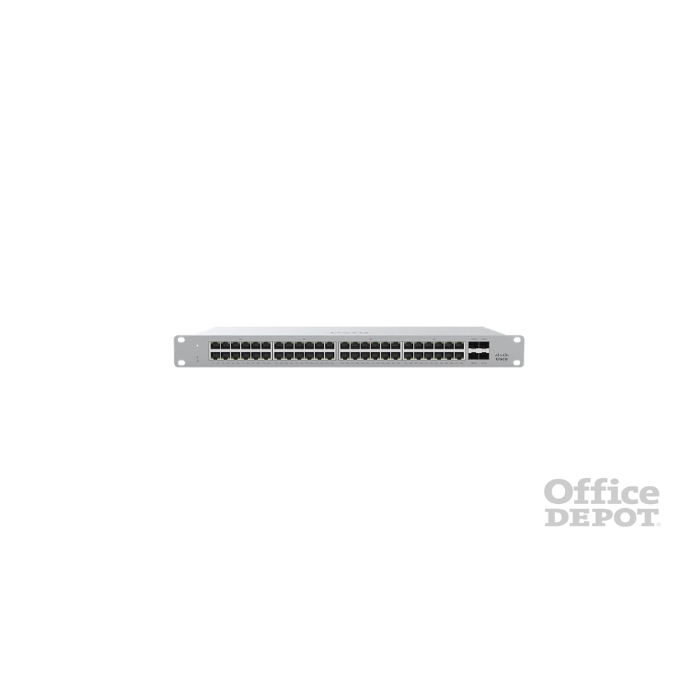 Cisco Meraki MS120-48FP-HW 48x GbE PoE+ LAN 4x SFP port L2 menedzselhető PoE+ switch