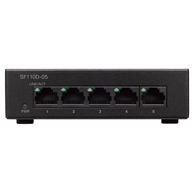 Cisco SF110D-05 5port 10/100Mbps LAN nem menedzselhető asztali Switch Cisco SF110D-05 5port 10/100Mbps LAN nem menedzselhető asztali Switch