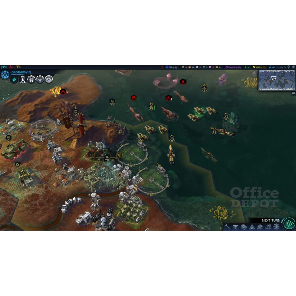 Civilization Beyond Earth Rising Tide PC játékszoftver