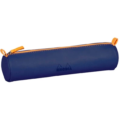 Clairefontaine Rhodiarama 215x5cm hengeres műbőr éjkék tolltartó Clairefontaine Rhodiarama 215x5cm hengeres műbőr éjkék tolltartó