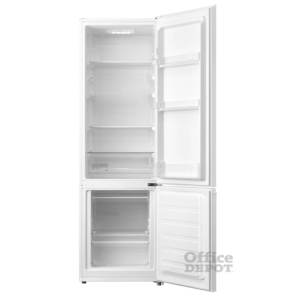 Comfee RCB359WH2 fehér, alulfagyasztós, Hűtő:197L, Fagyasztó:65L, hűtőszekrény