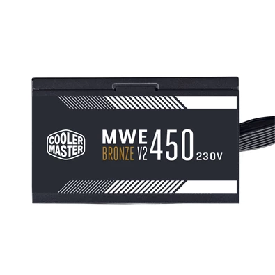 Cooler Master MWE 450W Bronze V2 12cm ventilátorral dobozos tápegység