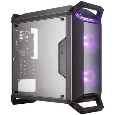 Cooler Master MasterBox Q300P ablakos fekete mATX ház Cooler Master MasterBox Q300P ablakos fekete mATX ház
