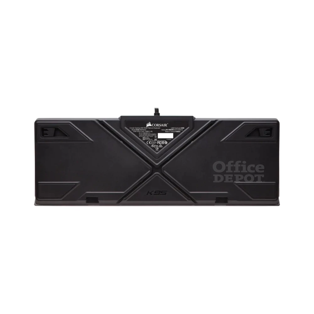 Corsair Gaming K95 RGB Platinum RGB LED Cherry MX Barna Gamer billentyűzet