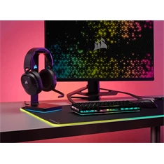 Corsair HS55 vezeték nélküli fekete gamer headset Corsair HS55 vezeték nélküli fekete gamer headset
