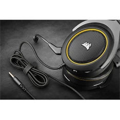 Corsair HS60 PRO Surround sárga gamer headset Corsair HS60 PRO Surround sárga gamer headset