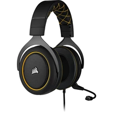 Corsair HS60 PRO Surround sárga gamer headset Corsair HS60 PRO Surround sárga gamer headset