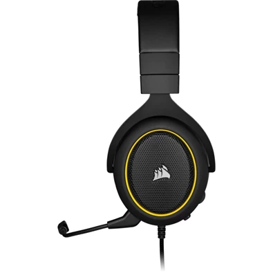 Corsair HS60 PRO Surround sárga gamer headset Corsair HS60 PRO Surround sárga gamer headset