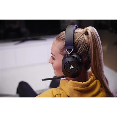 Corsair HS65 vezeték nélküli fekete gamer headset Corsair HS65 vezeték nélküli fekete gamer headset