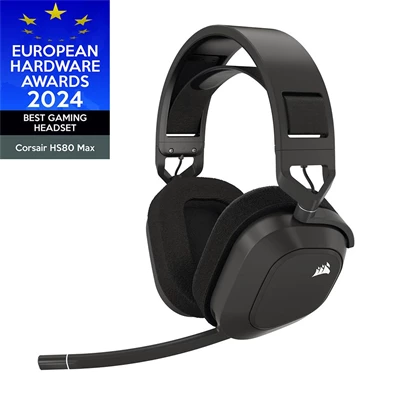 Corsair HS80 MAX RGB Dolby Atmos szürke vezeték nélküli gamer headset Corsair HS80 MAX RGB Dolby Atmos szürke vezeték nélküli gamer headset
