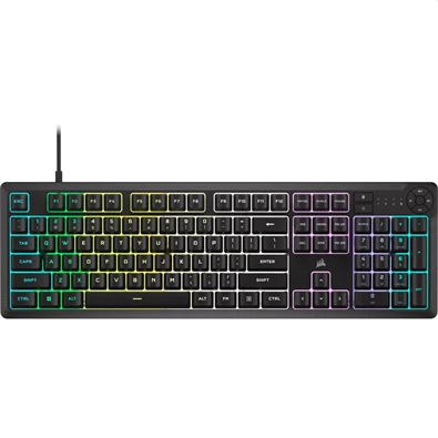 Corsair K55 CORE RGB fekete gamer billentyűzet Corsair K55 CORE RGB fekete gamer billentyűzet