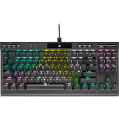 Corsair K70 TKL RGB - Cherry MX Red - gamer billentyűzet Corsair K70 TKL RGB - Cherry MX Red - gamer billentyűzet